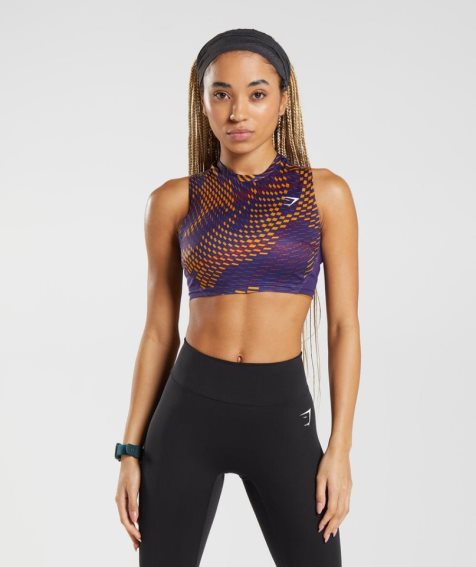 Women's Gymshark Sport Crop Tanks Multicolor | CA 6D8N0A